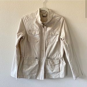 Jou Jou Cargo Jacket Beige Size L
